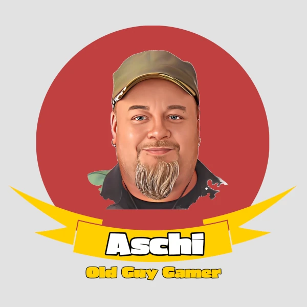 Aschi Old Guy Gamer